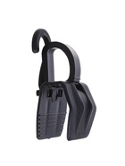 Крючок - вешалка с прищепкой, 50 шт. 3×5.5×1.7 см, чёрный - Фото 7