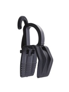 Крючок - вешалка с прищепкой, 50 шт. 3×5.5×1.7 см, чёрный - Фото 5