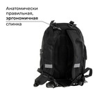 Рюкзак молодёжный, 42 х 28 х 16 см, эргономичная спинка, 18 л, Calligrata Г "Чёрный" - Фото 3