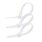 Хомут нейлоновый для стяжки, ТУНДРА, многоразовая, 7.2×150 мм, белый, 50 шт. - Фото 4