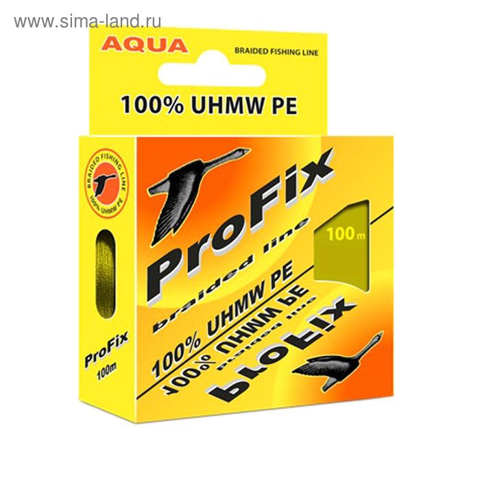 Шнур плетёный Aqua ProFix X3 Olive, диаметр 0.35 мм, тест 28 кг, 100 м - Фото 1