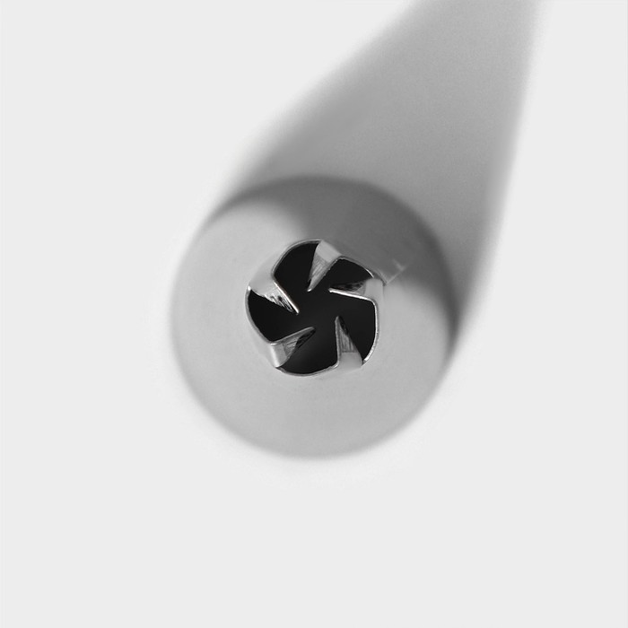Насадка кондитерская «Закрытая роза», d=2,2 см, выход 1 см, нержавеющая сталь - фото 1889194652
