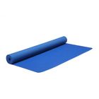 Коврик для йоги 183х61х0,2 см, резиновый, цвет синий - Фото 4