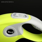 Рулетка DIIL, 3 м, до 10 кг, лента, прорезиненная ручка, зеленая с серым - Фото 6