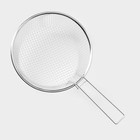 Фритюрница Доляна, d=22 см, со съёмной ручкой, серебристая - Фото 5