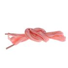 Шнурки для обуви, плоские, 10 мм, 100 см, пара, цвет розовый - Фото 3