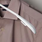 Плечики для одежды антискользящая, размер 40-42, цвет белый - Фото 3