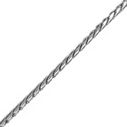 Ошейник - удавка "Кобра", 50 см, толщина цепочки 4 мм, серебристый - Фото 4