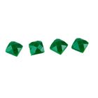 Стразы для алмазной вышивки, 10 гр, не клеевые, квадратные 2,5*2,5мм 909 Emerald Green DK - Фото 2
