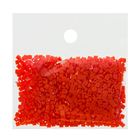 Стразы для алмазной вышивки, 10 г, не клеевые, квадратные: 2,5×2,5 мм, 946 Orange Red Med DK - Фото 1