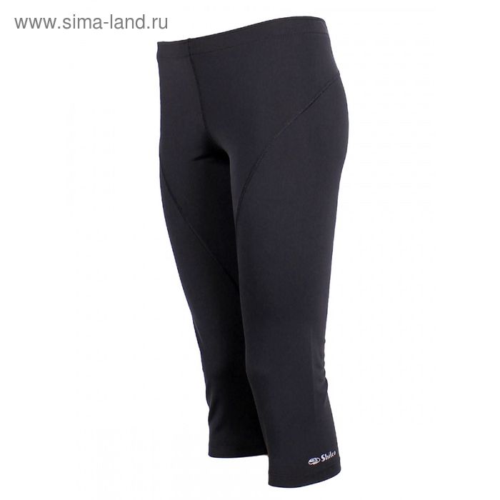 Бриджи спортивные компрессионные, рост 168, р-р 46 (M), цвет чёрный (арт. 195F37) - Фото 1