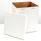 Кондитерская упаковка, короб белый, 50 х 50 х 64 см - Фото 2