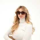 Очки солнцезащитные OneSun, UV 375, линза 5.5×6 см, дужка 14 см, ширина 15 см - Фото 3