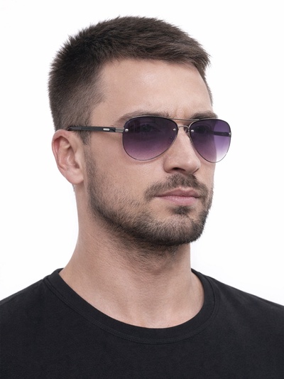 Очки солнцезащитные OneSun, дужка 12 см, ширина 14 см, 5×7 см