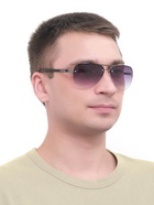 Очки солнцезащитные OneSun, дужка 12 см, ширина 14 см, 5×7 см 1866619