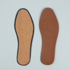 Стельки для обуви, 43 р-р, пара, цвет коричневый - Фото 3