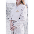 Брошь «Сердце» авангард, цветная в золоте - Фото 3