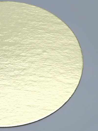 Подложка для торта, 14 см, золото, 0.8 мм