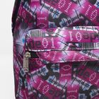 Рюкзак молодёжный, отдел на молнии, наружный карман, цвет фиолетовый - Фото 4