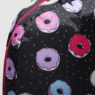 Рюкзак молодёжный на молнии, 1 отдел, наружный карман, цвет чёрный/разноцветный - Фото 4