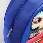 Рюкзак детский для мальчика, 23х21х10 см, Тачки - Фото 5