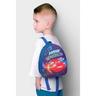 Рюкзак детский для мальчика, 23×21×10 см, Тачки - Фото 6