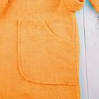 Халат женский шалька+кант, размер 44, оранжевый, махра - Фото 7