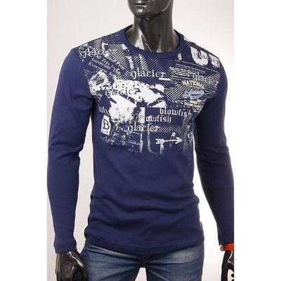 Джемпер мужской арт.0775, цвет джинс, размер 2XL