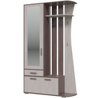 Прихожая «Мокко», 1200×375×2100 мм, цвет бодега тёмный/светлый - Фото 2