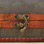 Шкатулка для украшений «Сундук с ручкой. Лаконичность», дерево, 12×8×8 см - Фото 5