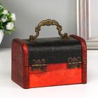 Шкатулка для украшений «Сундук с ручкой. Рептилия», дерево, 12×8×8 см - Фото 2