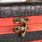 Шкатулка для украшений «Сундук с ручкой. Рептилия», дерево, 12×8×8 см - Фото 4