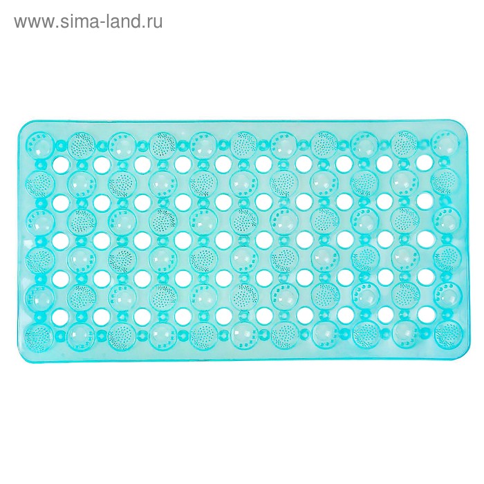 SPA-коврик для ванны на присосках «Пузырьки», 38×70 см, цвет МИКС - Фото 1