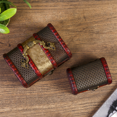 Набор шкатулок для украшений «Сундучок. Песочные часы», дерево, 2 шт.