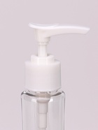 Бутылочка для хранения, с дозатором, 100 мл, белая, прозрачная - Фото 2