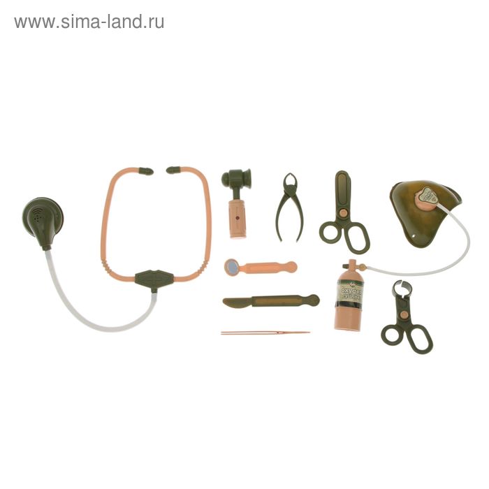 Набор доктора «Военный госпиталь-1», 9 предметов - Фото 1
