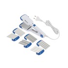 Мультистайлер KELLI KL-1204, 30 Вт, 4 насадки, алюминиевое покрытие, белый - Фото 1