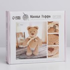 Мягкая игрушка «Мишка Тоффи», набор для вязания, 12 см × 4 см × 12,5 см - Фото 2