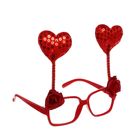 Карнавальные очки "Сердечки", цвета МИКС - Фото 1