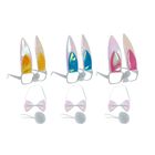 Карнавальный набор "Зайка" 3 предмета: очки, хвост, бабочка, цвета МИКС - Фото 2