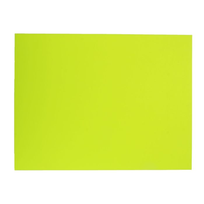 Картон цветной Флуоресцентный, 650 х 500 мм, Sadipal, 1 лист, 250 г/м2, желтый - Фото 1
