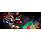 Картон цветной Металлизированный, 650 х 500 мм, Sadipal, 1 лист, 225 г/м2, серебро матовый - Фото 4