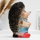 Копилка для денег «Ёжик большой с грибом», гипс, 23×18×33 см - Фото 4