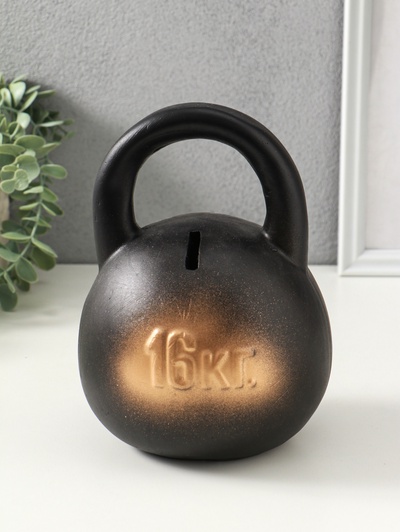 Копилка "Гиря" 21см