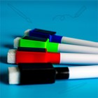 Маркер цветной на водной основе с магнитом, набор 4 шт. - Фото 5