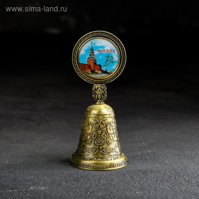 Колокольчик со вставкой «Москва» - Фото 1