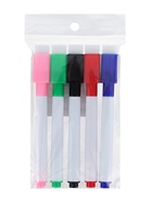 Маркер с магнитом цветной, на водной основе, набор 5 шт. - фото 809626767