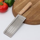 Нож для фигурной резки Доляна, 27×6 см, серебристый - Фото 3