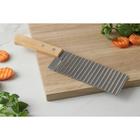 Нож для фигурной резки Доляна, 27×6 см, серебристый - Фото 6