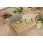 Нож для фигурной резки Доляна, 27×6 см, серебристый - Фото 10